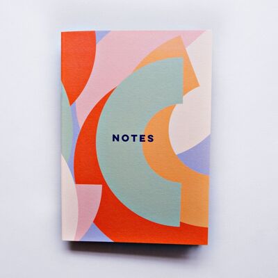 Circles Slimline Notebook - by The Completist