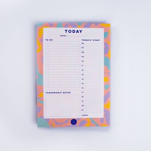 Inky Daily Planner Pad - by The Completist