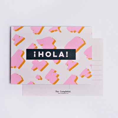 Pink Senf Hola Postkarte – von The Completist