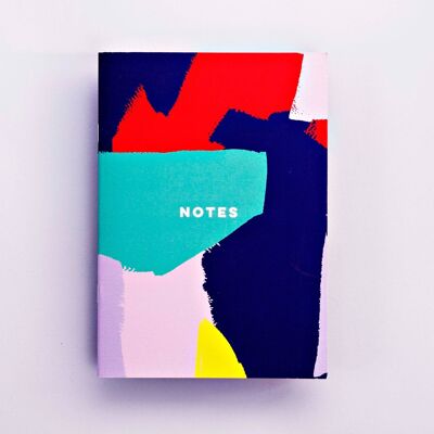 Bright Painter Slimline Notebook - by The Completist