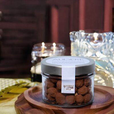 NOCCIOLA IGP PIEMONTE ROMAGNANO SESIA CON ZUCCHERO DI BARBABIETOLA CRUDO E CACAO IN POLVERE 100gr