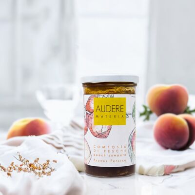 PEACH COMPOTE 270gr