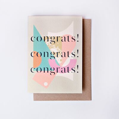 Bristol Congratulazioni Card