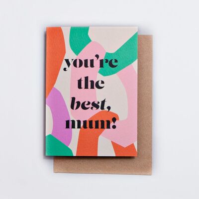 Chaînes Best Mum Card