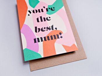 Chaînes Best Mum Card 2