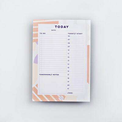 Planificador diario Spots + Stripes