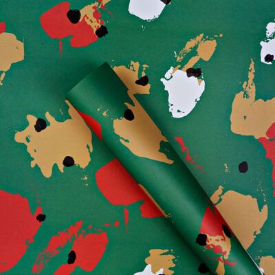 Enveloppe de palette de taches de Noël