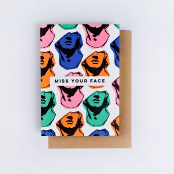 Carte Miss Your Face 1
