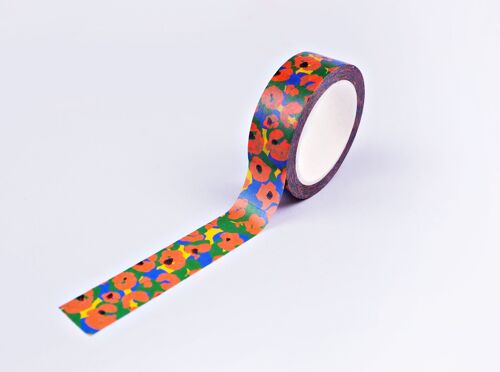 Painter Flower Washi Tape