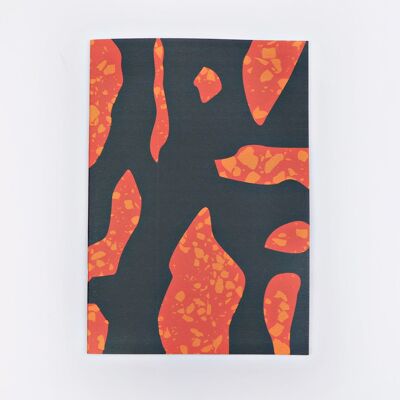 Terrazzo Shapes A4 Undated Agenda Book