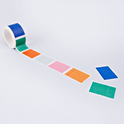 Dot, Grid + Line Stamp Washi Tape