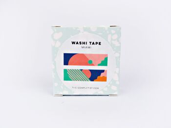 Ruban Washi rose Miami 5