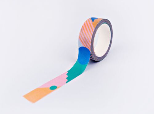 Primary Miami Washi Tape