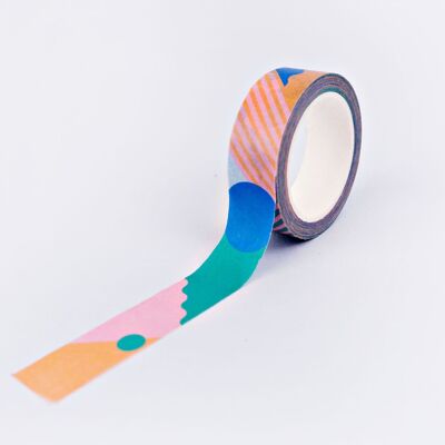 Primäres Miami Washi Tape