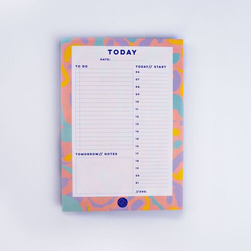 Inky Daily Planner Pad