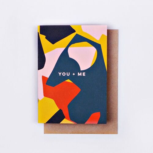 You + Me Card