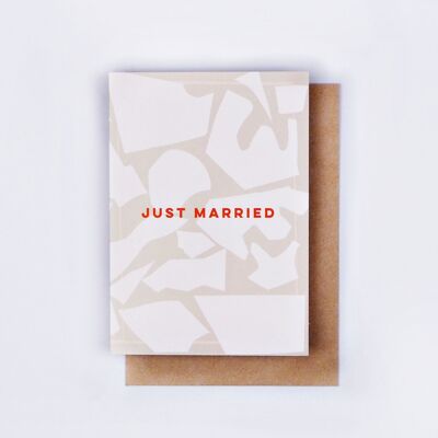 Just Married Card