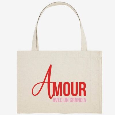 SHOOPPING BAG XXL - AMOUR