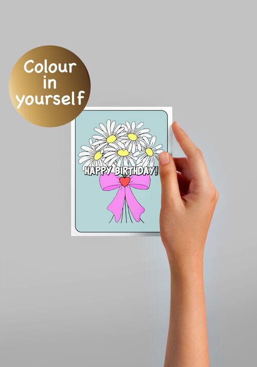 Happy Birthday Colour in yourself