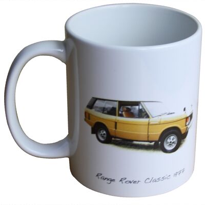 Range Rover Classic 1977 - Coffee mug - Ideal Gift for the Range Rover Car Enthusiast