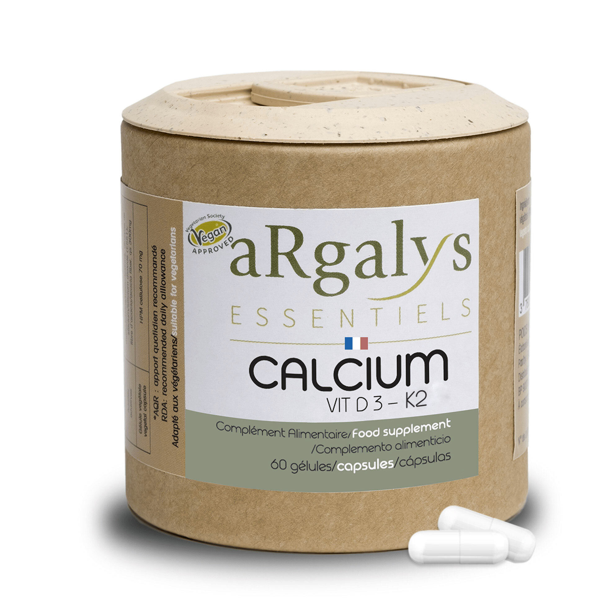 Calcium + Vitamin D3 and K2 mk7