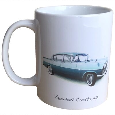 Vauxhall Cresta PA 1961 - 11oz Ceramic Mug - Ideal Gift for the Classic Saloon Car Enthusiast