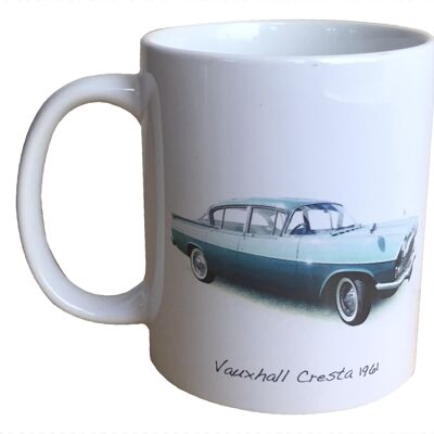 Vauxhall Cresta PA 1961 - 11oz Ceramic Mug - Ideal Gift for the Classic Saloon Car Enthusiast