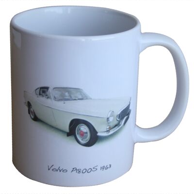 Volvo P1800S 1963 - Coffee Mug - Ideal Gift for the Swedish Sports Car Enthusiast