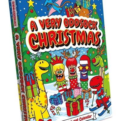 Ein sehr seltsamer Weihnachts-Adventskalender – 24 seltsame Socken für Kinder von 12–5 Jahren.5, 30 EUR.5-38.5, US 13.5-8