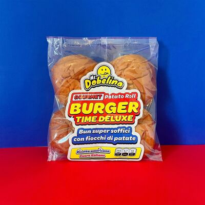 Gourmet "POTATO ROLL" • 80gr (4 BUNS)