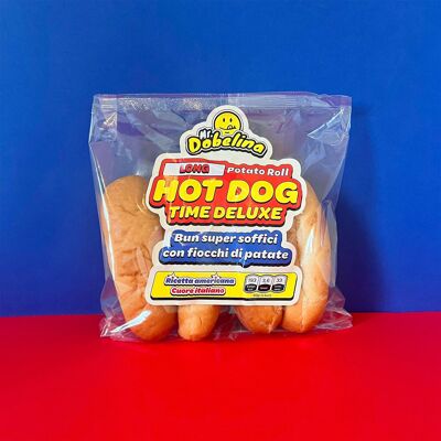 Hot Dog "POMME DE TERRE" • 60gr (4 BUNS)