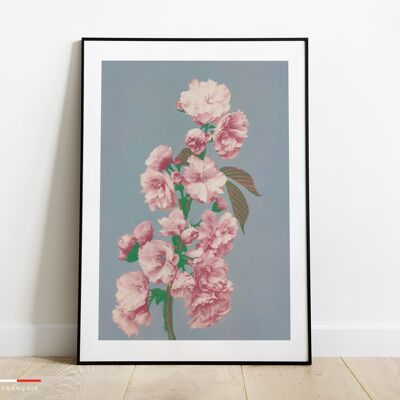 Affiche Fleur de Cerisier - Poster mural Ogawa Kazumasa