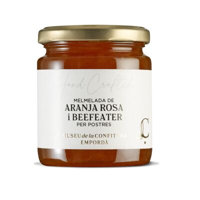 Grapefruit jam and Beefeater