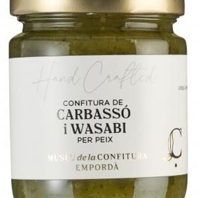 Confitura de calabacín y wasabi