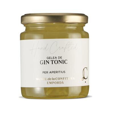 Gin and tonic jelly