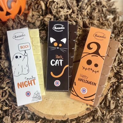 CHOCODIC - CHOCOLATE BAR - ARTISNAL AND FRENCH HALLOWEEN CHOCOLATE