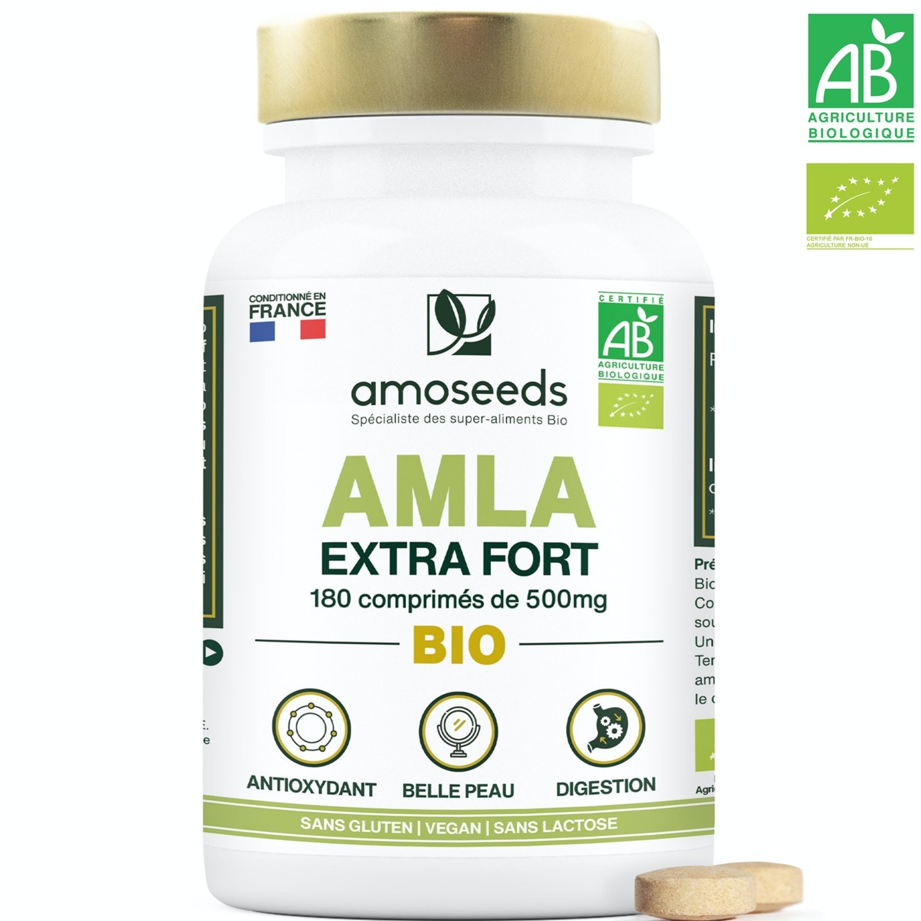Buy wholesale Organic Amla, Extra Strength