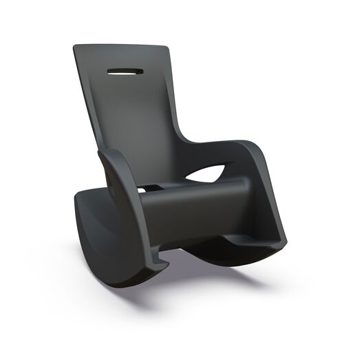 Heija Rocking Chair Smoke, dark gray