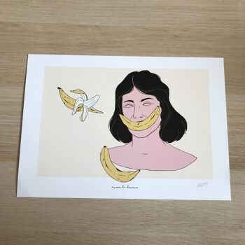 Affiche A3  - Avoir la banane 2