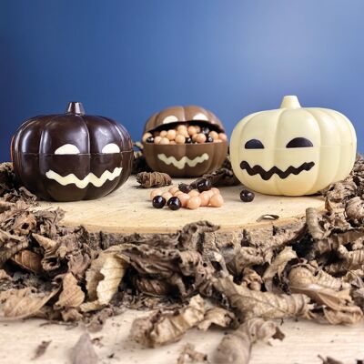 CHOCODIC - GROSSE CITROUILLE EN CHOCOLAT halloween - CHOCOLAT HALLOWEEN ARTISANAL ET FRANCAIS