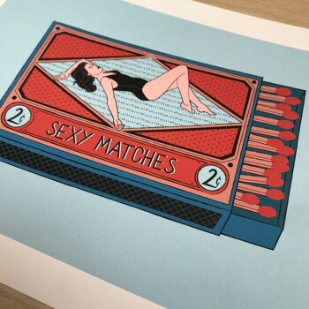 Affiche A3  - Sexy matches 3
