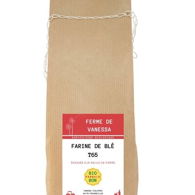 Farine de blé bio T65 - Ferme de Vanessa Vialettes