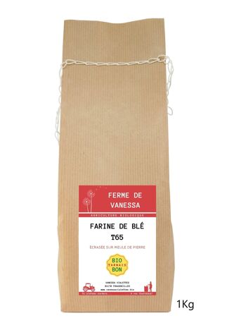 FARINE DE BLE T65 - Ferme de Vanessa - 1kg