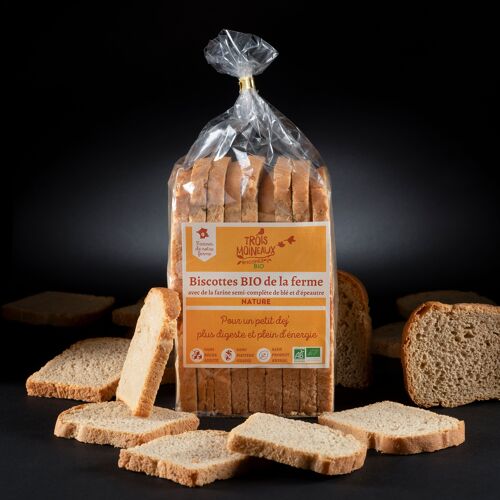 BISCOTTES DE LA FERME BIO - 300g