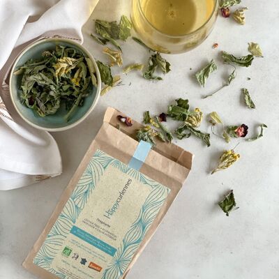 Organic bulk herbal tea, digestion, La Bienveillante