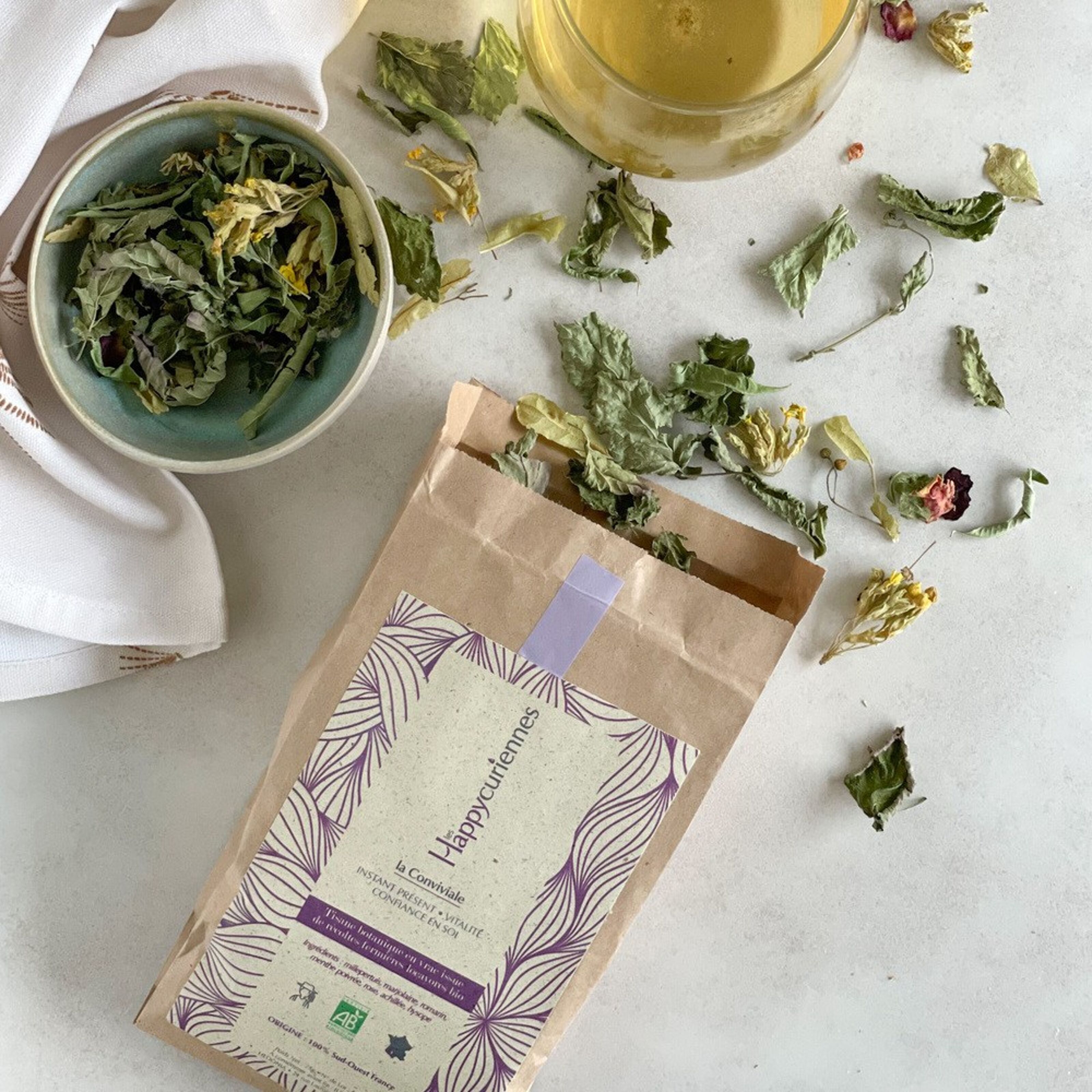 Buy wholesale Organic bulk herbal tea, Let Go, L'Inspirante