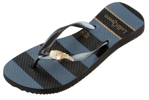 Black Wings Flip flops