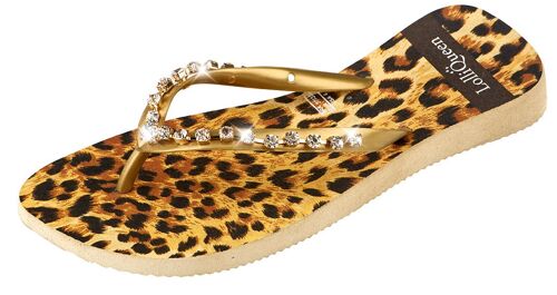 Leopard Flip flops
