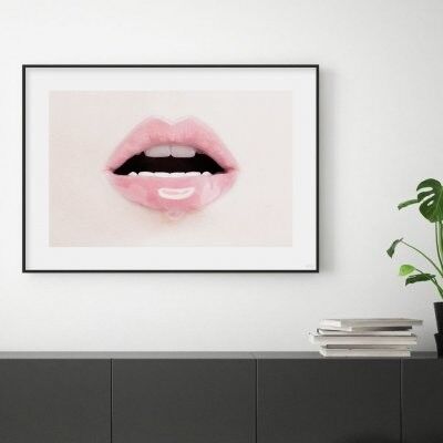 Poster, Fashion lips - 13x18 cm
