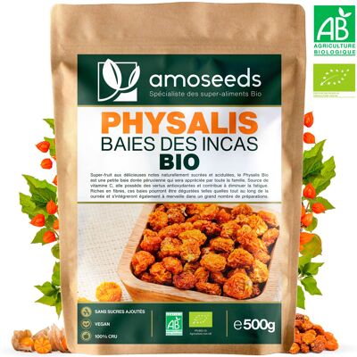 Organic Dried Physalis 500G | Whole